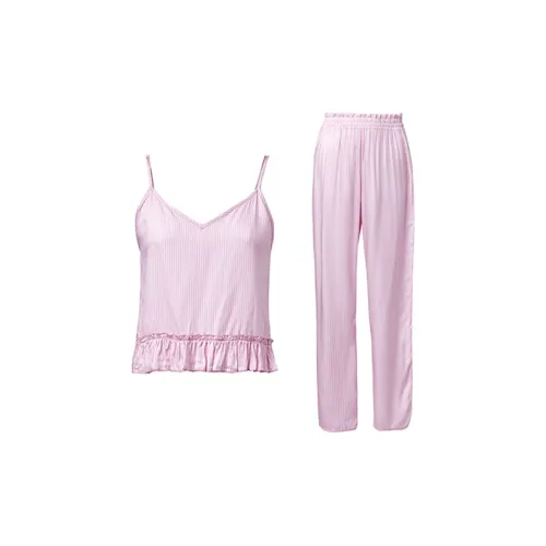 FREELASS Пижамный комплект Летний Женский Светло-фиолетовый