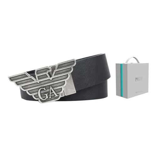 EMPORIO ARMANI Ремни из коровьей кожи Мужской