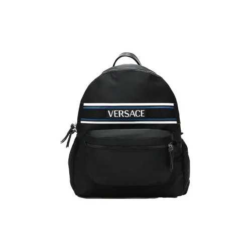 VERSACE Ткань Рюкзак Мужской Черный