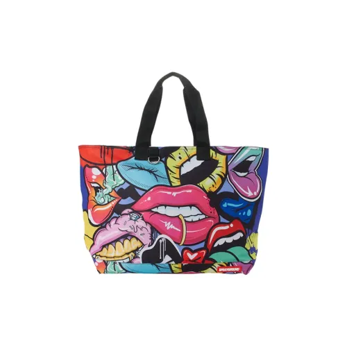 SPRAYGROUND Ткань Тоут Сумка Сумка для покупок Сумка Обычная Унисекс Многоцветная