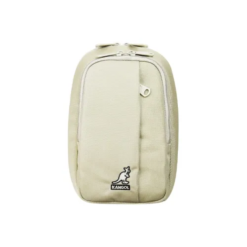 KANGOL Рюкзак Унисекс Черный Белый