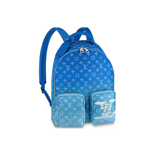 LOUIS VUITTON Холст Рюкзак Мужской Синий