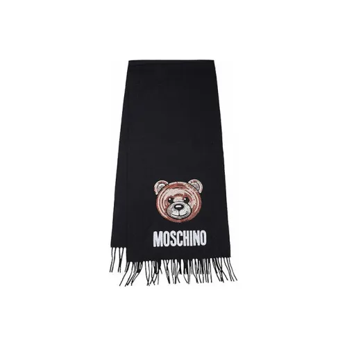 MOSCHINO Нейлоновые Вязаные Шарфы Унисекс