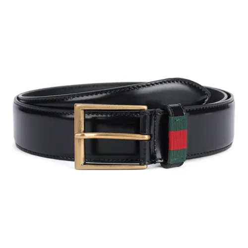 GUCCI Ремни из коровьей кожи унисекс 3,5 см
