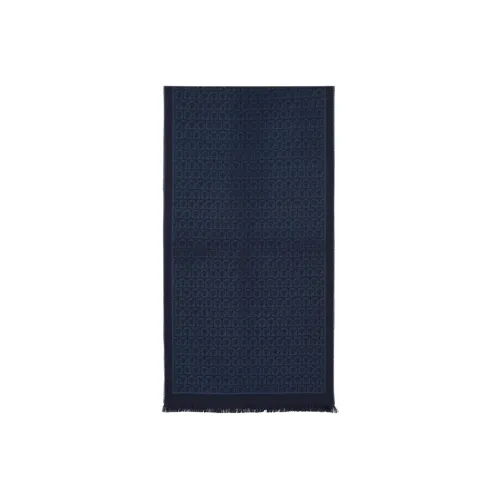 Ferragamo Wool Knit Шарфы Темно-синий Женские