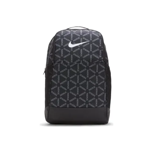 nike Ткань Дорожная Сумка Сумка для ноутбука Рюкзак Стандартный Унисекс Черный