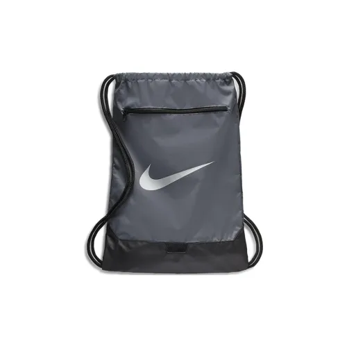 nike Полиэстер Сумка для хранения Сумка на шнурке Рюкзак Стандартный Унисекс Черный