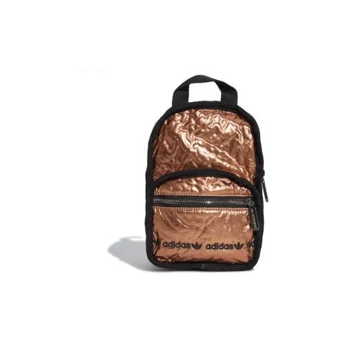 Adidas Originals Полиамид Рюкзак Мини Женский Золотой