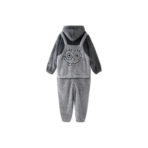 YSO Дымчатый Серый Мужской Пижамный Комплект