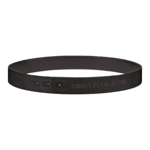 DIOR Ремни из коровьей кожи, черные, мужские