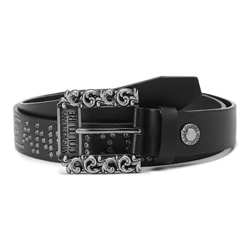 VERSACE JEANS COUTURE Кожаные ремни Мужской Черный