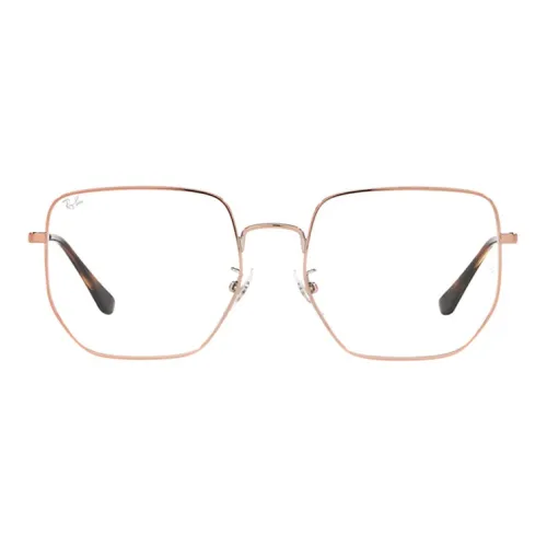 Очки RayBan с диоптриями яркие медные унисекс