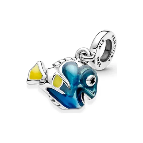 Pandora Sterling Silver 925 пробы, исключая эмаль, технология, ювелирные аксессуары, многоцветный, унисекс