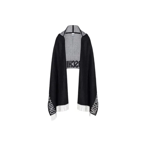 MOSCHINO Шерсть Палантины Черные Женские