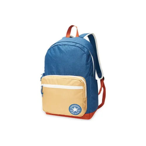 Конверс Полиэстер Рюкзак Стандартный Унисекс Синий Желтый