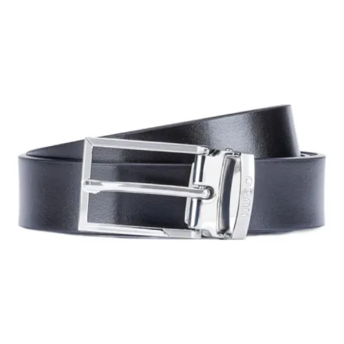 Hugo Boss Ремни из коровьей кожи, черные, мужские
