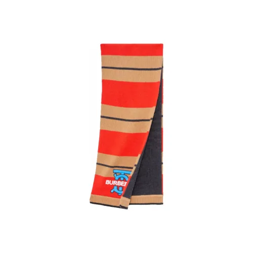 Burberry Wool Knit Шарфы Красный Kids