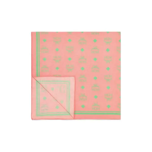 MCM Хлопковый шелк Шарфы Розовый Унисекс