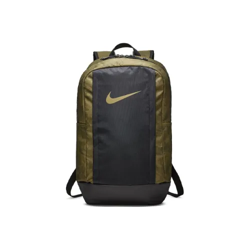 Nike Полиэстер Рюкзак Стандартный Унисекс Оливково-зеленый