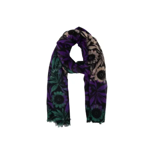 DRIES VAN NOTEN Вязаные шарфы Многоцветный Мужской