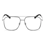 MJ7173B15-Серебристый | Рамка Линия Матовый Черный