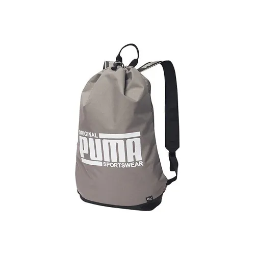 PUMA Полиэстер Рюкзак Стандартный Унисекс Серый