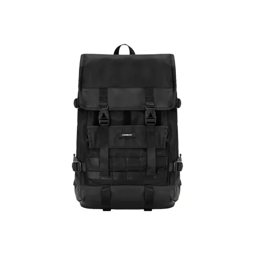 COMBACK Полиамид Сумка для путешествий Сумка для ноутбука Рюкзак большой унисекс черный