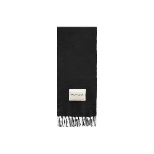 Moncler Вязаные шарфы Black Women's