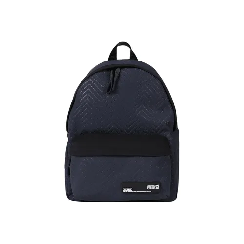 FANSIZHE Jeans Couture Рюкзак из искусственной кожи Унисекс Темно-синий