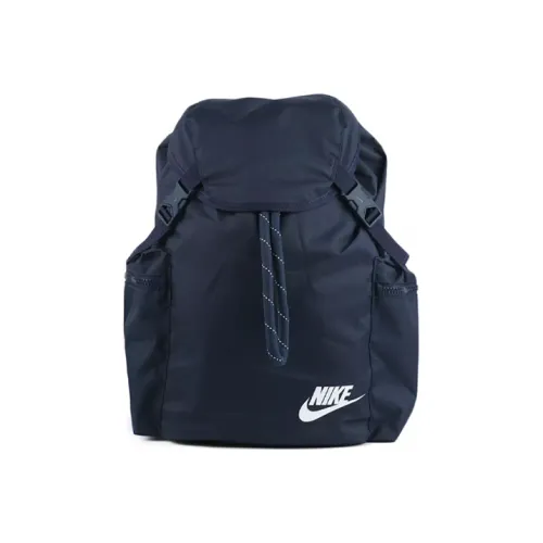 nike Полиэстер Спортивная Сумка для Ноутбука Сумка Рюкзак Стандартный Мужской Темно-синий