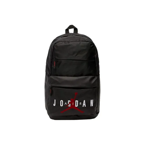 Jordan Polyester Backpack Standard Unisex Black Джордан Полиэстер Рюкзак Стандартный Унисекс Черный