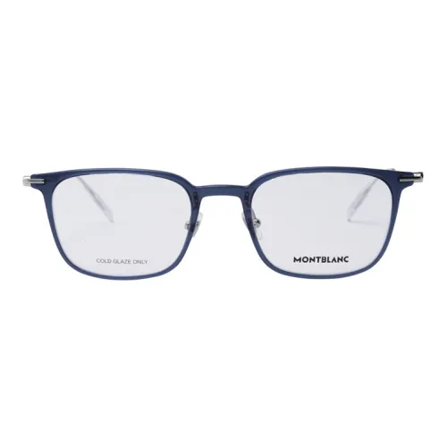 MONTBLANC Металлические ацетатные оправы для очков прямоугольной формы унисекс