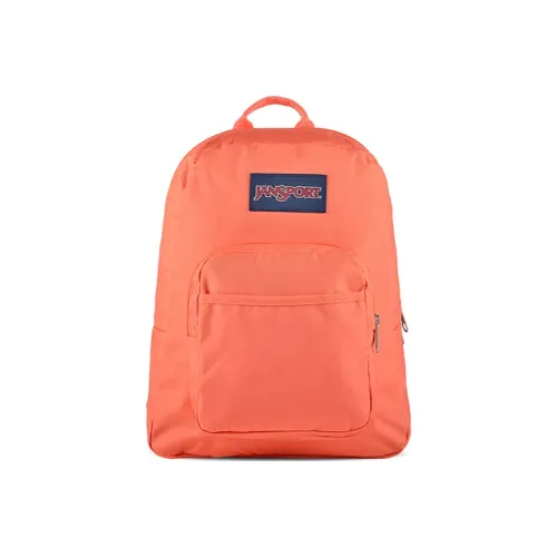 JanSport Полиэстер Рюкзак Стандартный Унисекс Оранжевый Красный