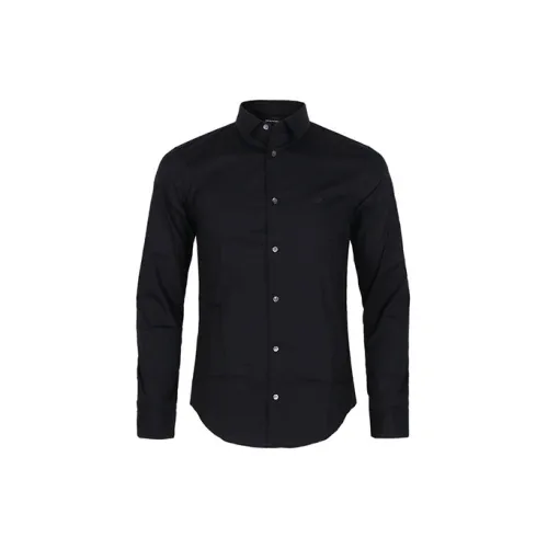 EMPORIO ARMANI Черные Мужские Рубашки