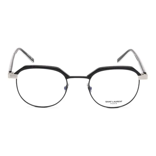 SAINT LAURENT Пластина And Металл Круглый ОПТИЧЕСКИЕ Очки Унисекс