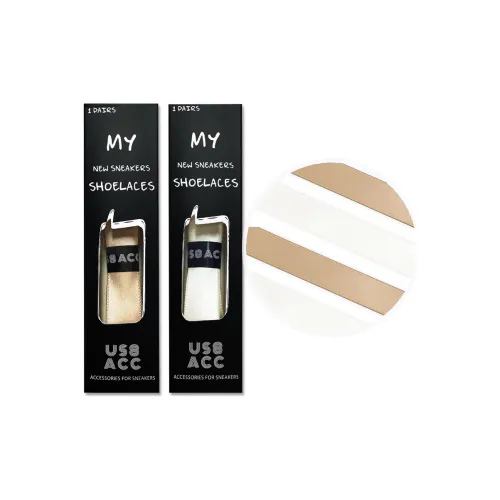 US8ACC Полиэстер Шнурки Унисекс Черный Белый Серый