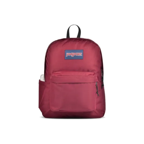 JanSport Полиэстер Рюкзак Стандартный Унисекс Темно-фиолетовый Бургунди