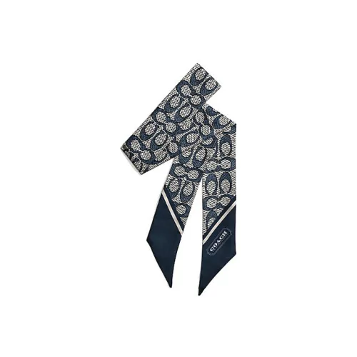 COACH Шелковые шарфы для женщин