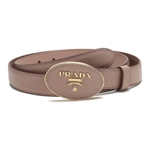 PRADA Кожаные ремни Абрикос Женские