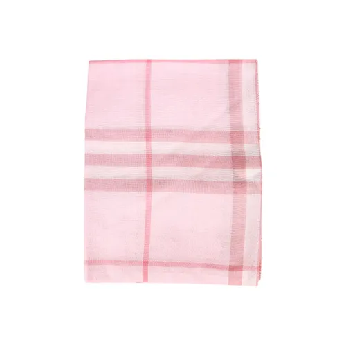 Burberry Вязаные шарфы Розовый Женский