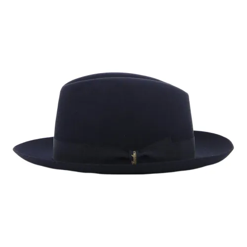 Borsalino Кроличий мех Смесь Цилиндры Синий Унисекс