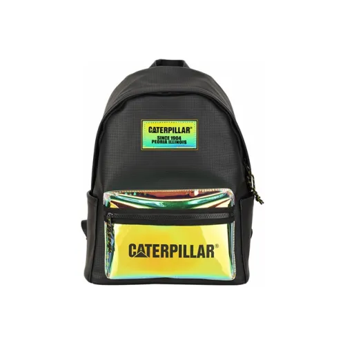 CAT PVC PU (полиуретан) Рюкзак Стандартный Унисекс Черный