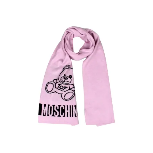 MOSCHINO Хлопковые шелковые шарфы для женщин