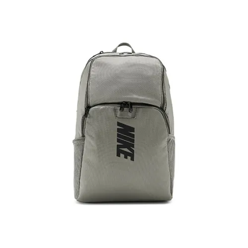 Nike Ткань Рюкзак Unisex Light Армейский зеленый