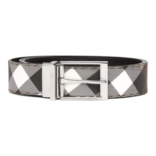 Ремни из холщовой кожи Burberry для мужчин