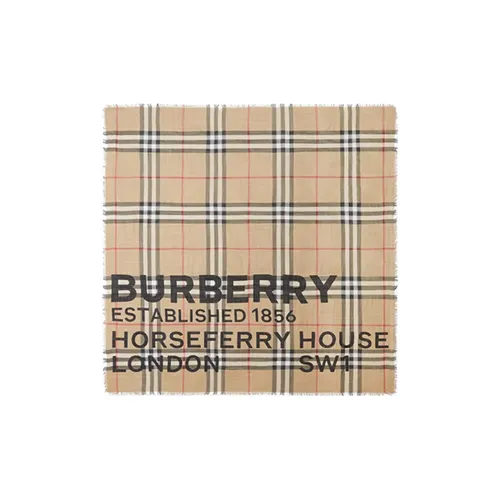 Burberry Horseferry Шерсть Шали Унисекс