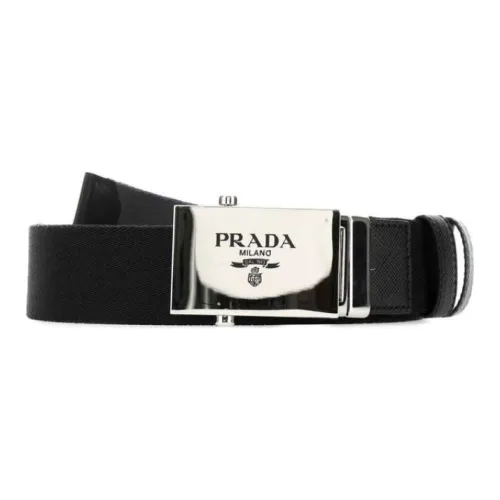 PRADA Ткань Кожаные ремни Мужской