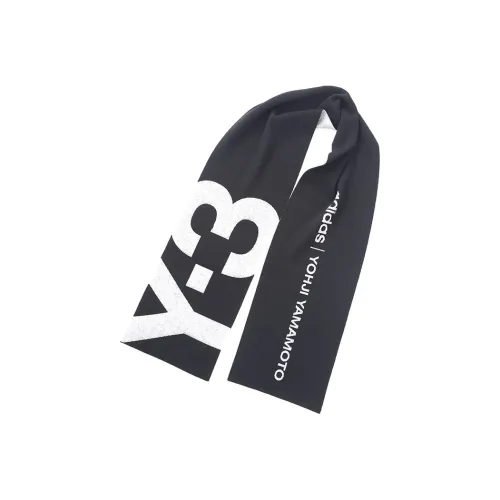 Y 3 Wool Knit Шарфы Мужской Черный