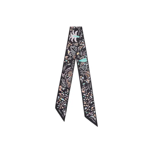 HERMES TWILLY ISOLA DI PRIMAVERA Тутовый шелк Шарфы Унисекс