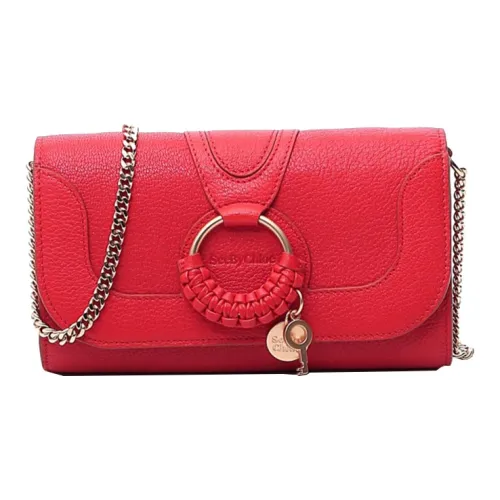 See By Chloe Сумка через плечо из кожи женская оранжевая